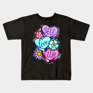 Self love club 2 Kids T-Shirt